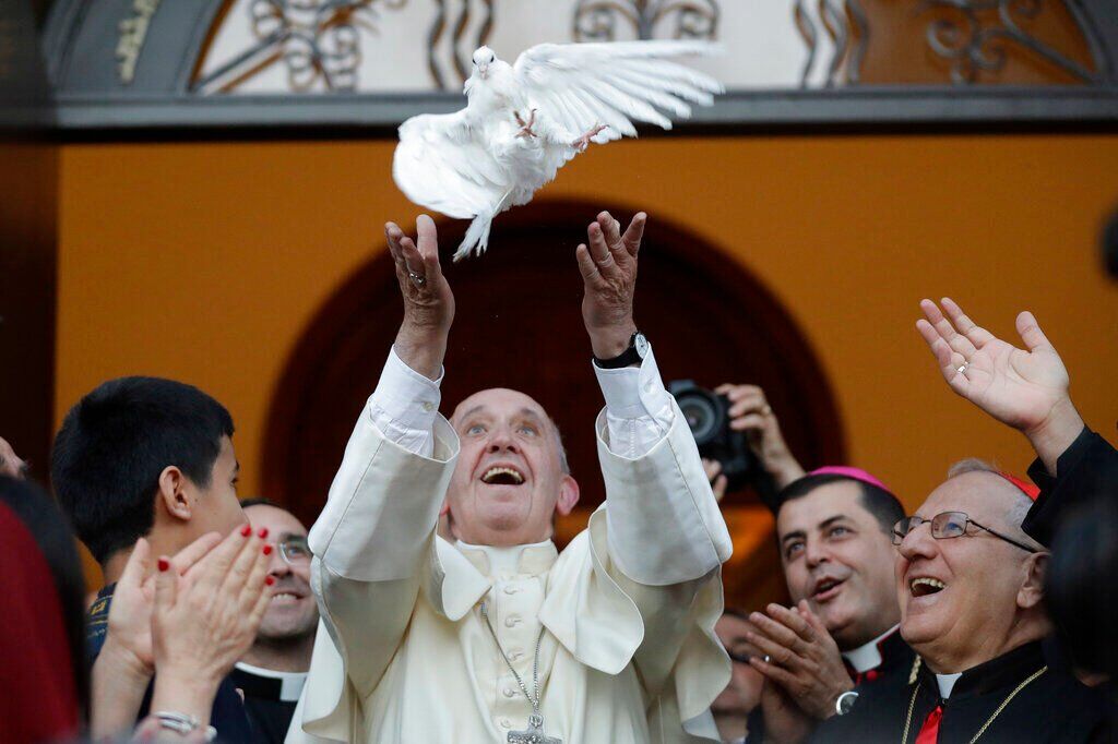 APTOPIX Georgia Pope Caucasus